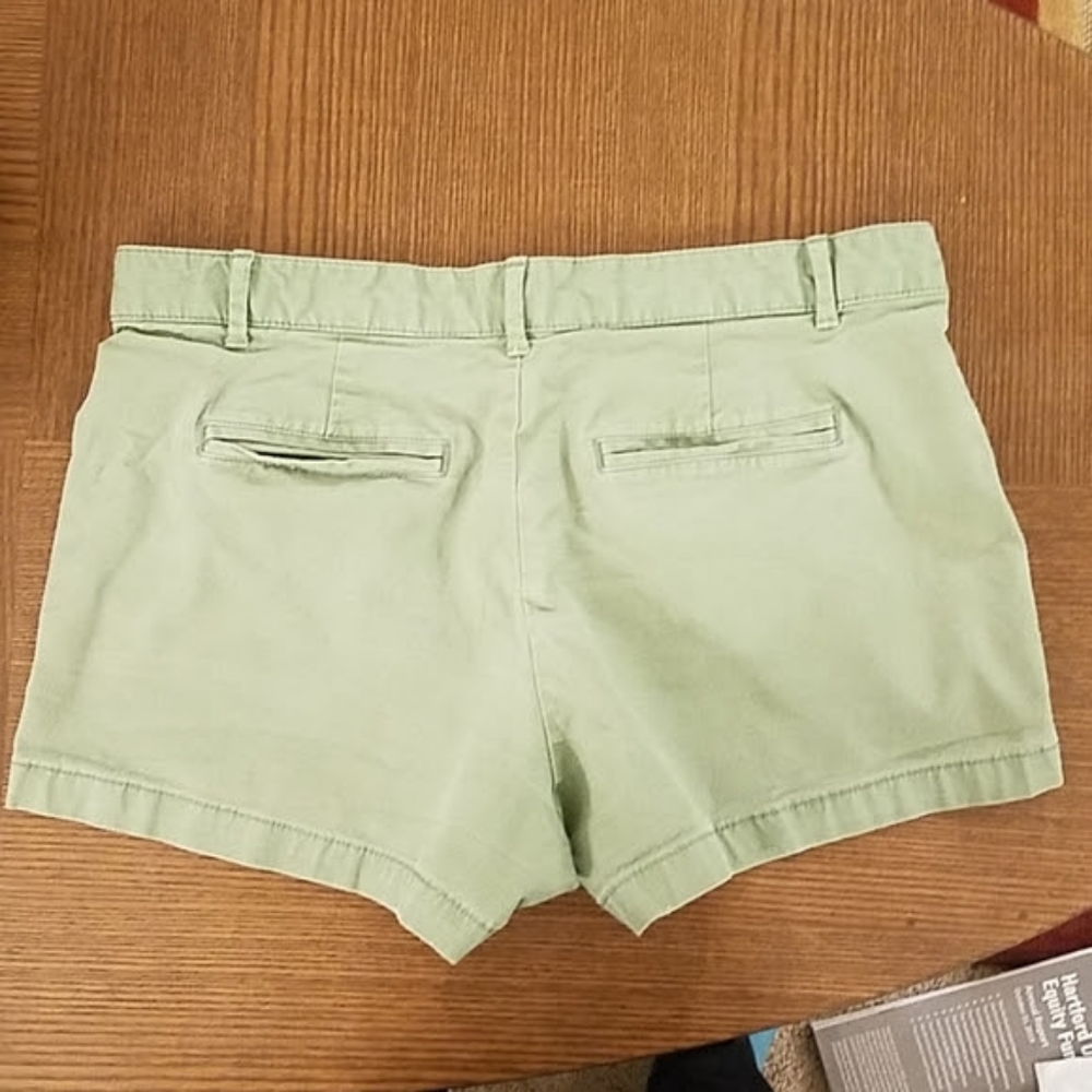 Gap twill summer shorts in jungle green - Picture 3 of 5